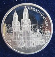 Grossmünster Zürich - Zürcher Stadtansichten 40 mm stgl/PP
