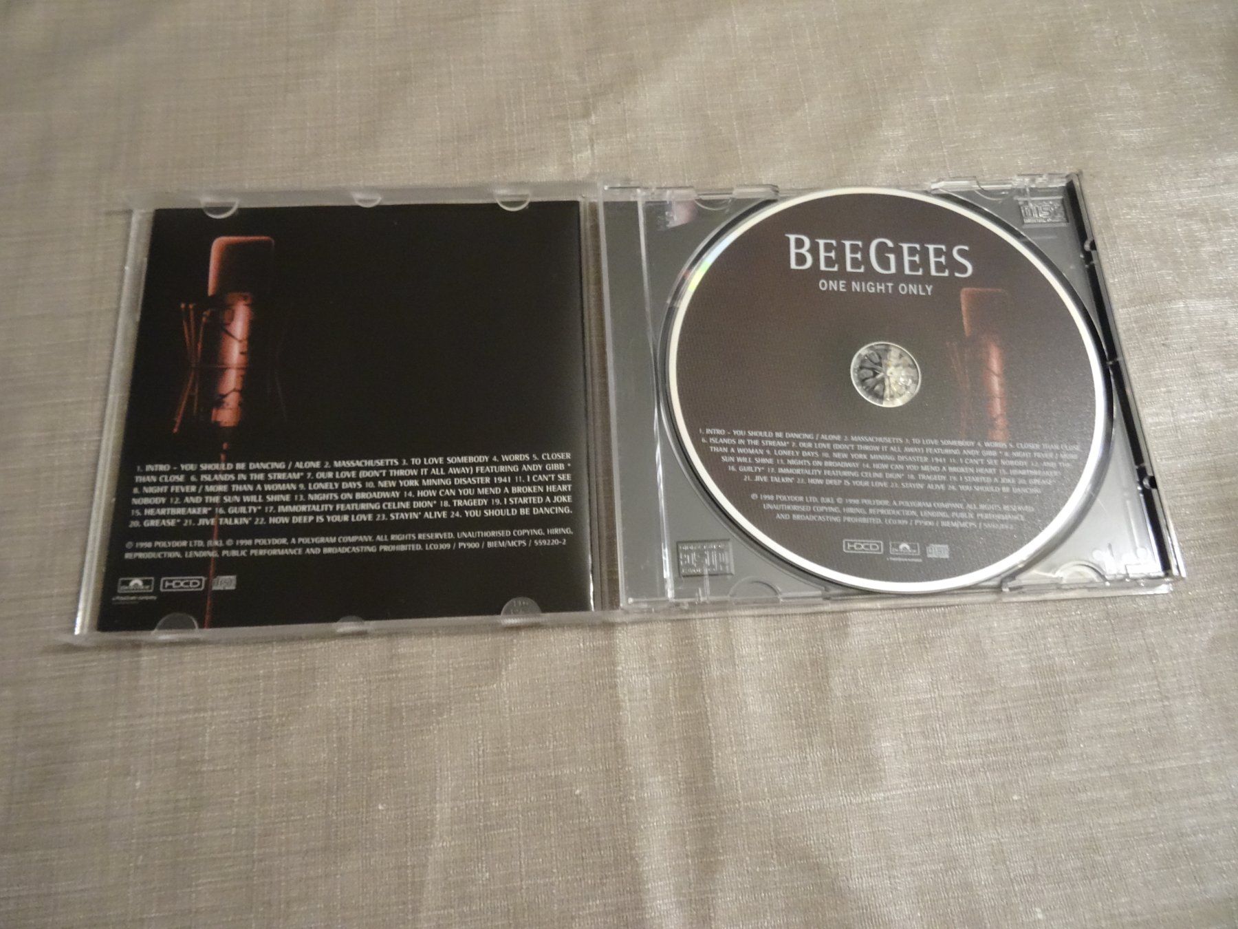 CD: Bee Gees - One Night Only CD – Usato da Olten venduto da Disc-Ausverkauf 1