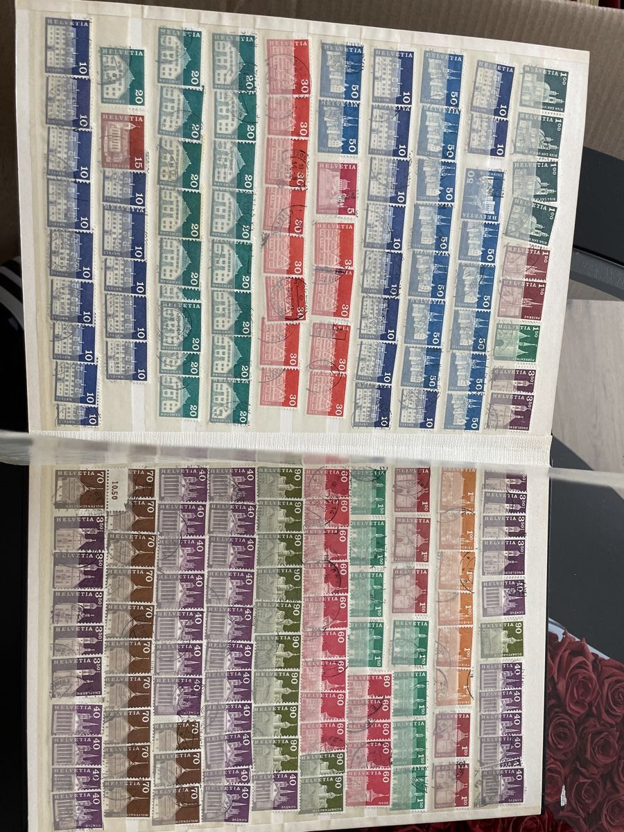 Tutti i francobolli: Album CH Briefmarke PJ PP usw.. – Usato da Muri AG venduto da Briefmarke-Schweiz 5