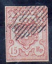 Alle Briefmarken: RAYON No. 20 – Gebraucht aus Les Verrières von Scampi0