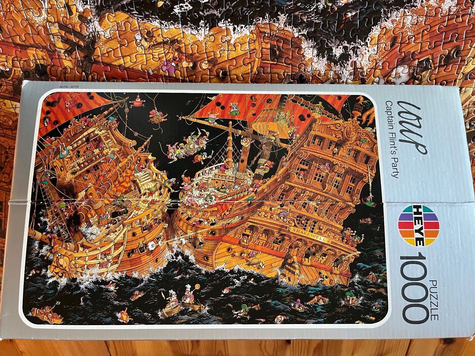 Heye Puzzles: Heye Puzzle Loup Captain Flints Party – D'occasion à Zürich par Gurkis 4