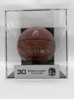 Signierter Steph Curry Basketball mit JSA-Zertifikat