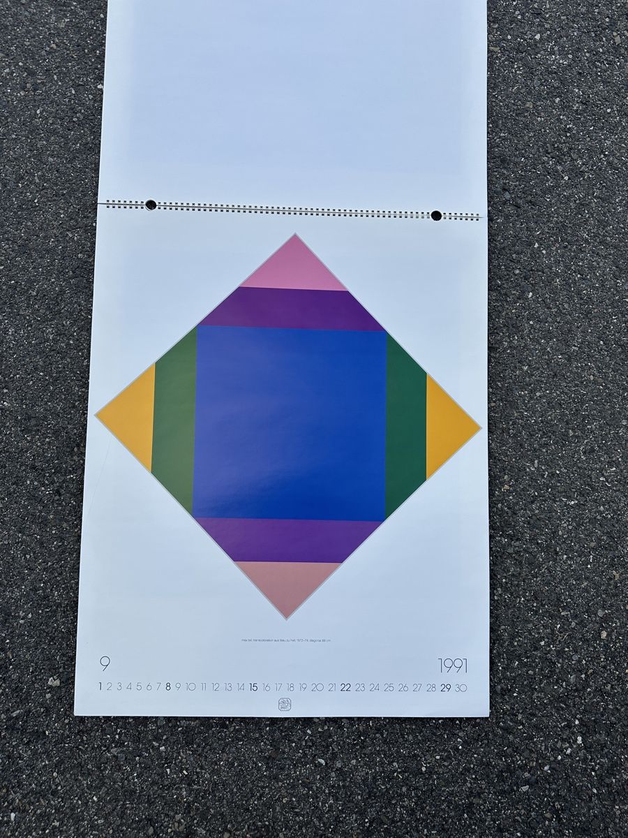Foto & Immagini: Max Bill Kalender 1991 – Usato da Zürich venduto da frauflufelberg 5