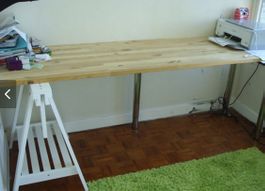 Tischplatte holz 60x200