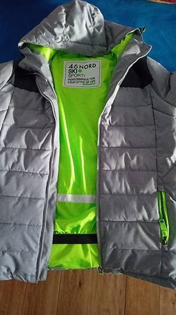46 Nord Ski, Ski-jacke in grau/grün