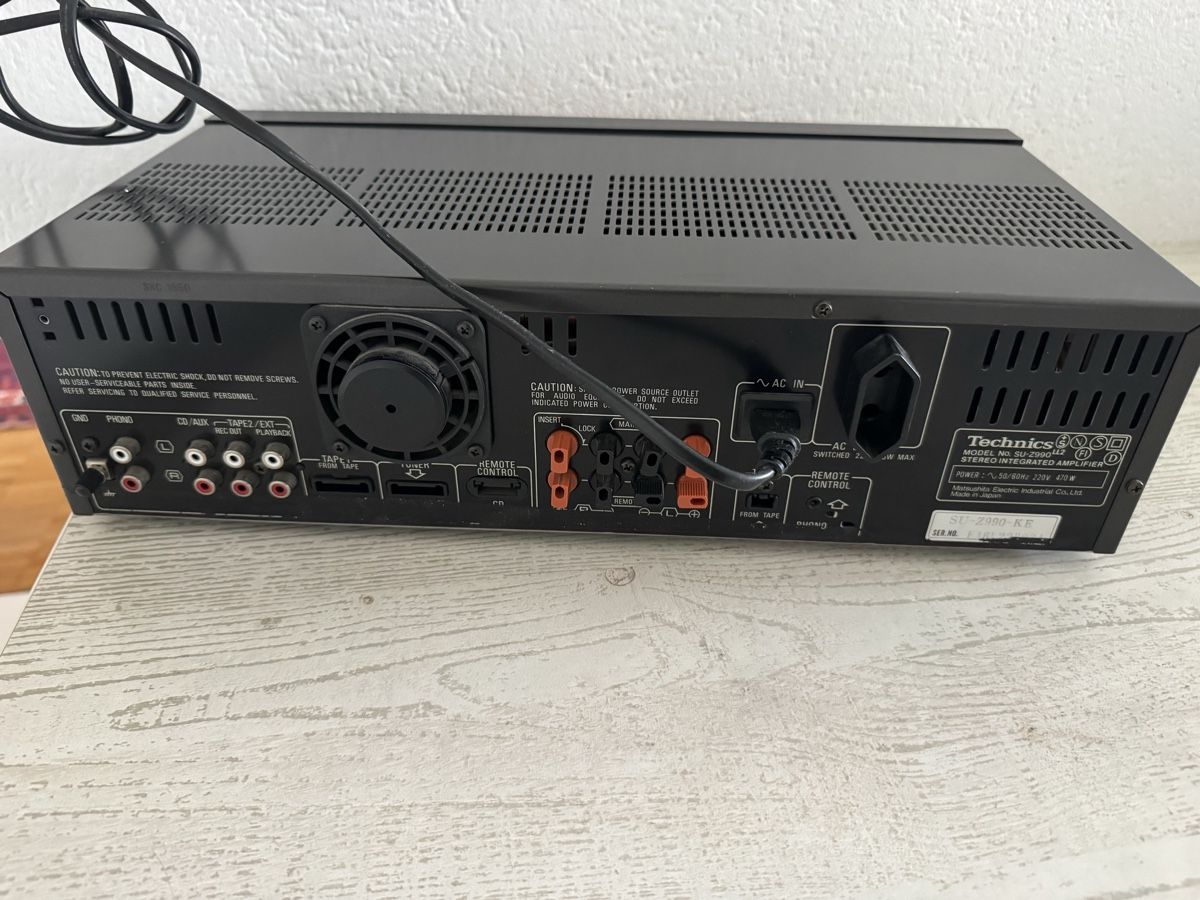 Technics Amplificatori: Technics Stereo Integrated Amplifier SU-Z990 – Usato da Zunzgen venduto da milesdavis76 4