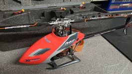 OMP M2 Heli Set mit Rega EC 135 REGA Haube/ 3 Akkus