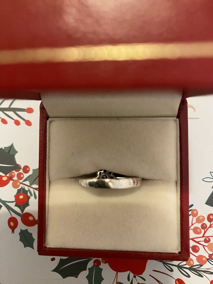Anelli: Weisgold Ring mit Diamanten 0.32 Karat – Usato da Pfungen venduto da Sheki56 3