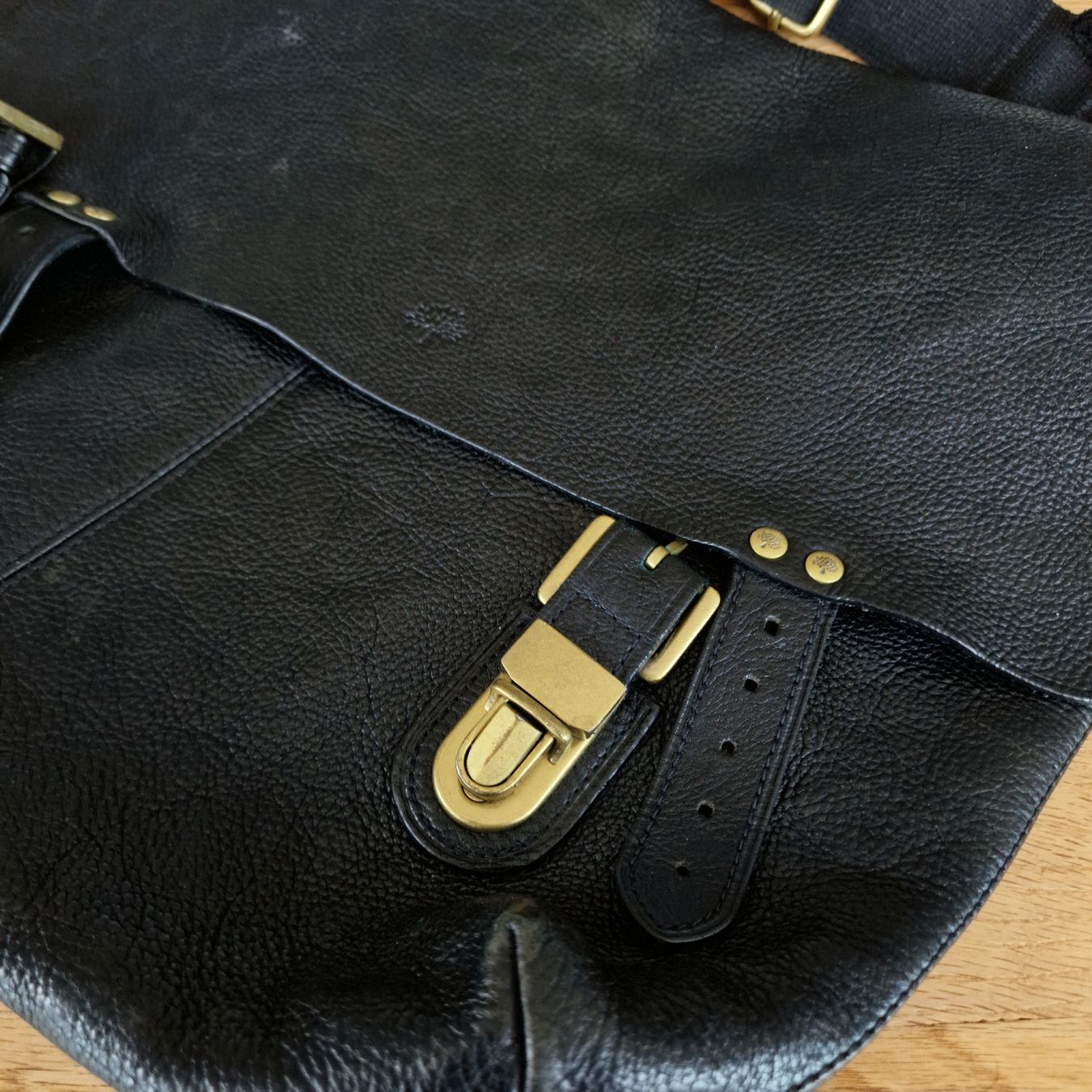 Mulberry Sacs femmes: Mulberry Barnaby Large Messenger Bag – Black Natural Leather – D'occasion à Wädenswil par boo_8ng2 4