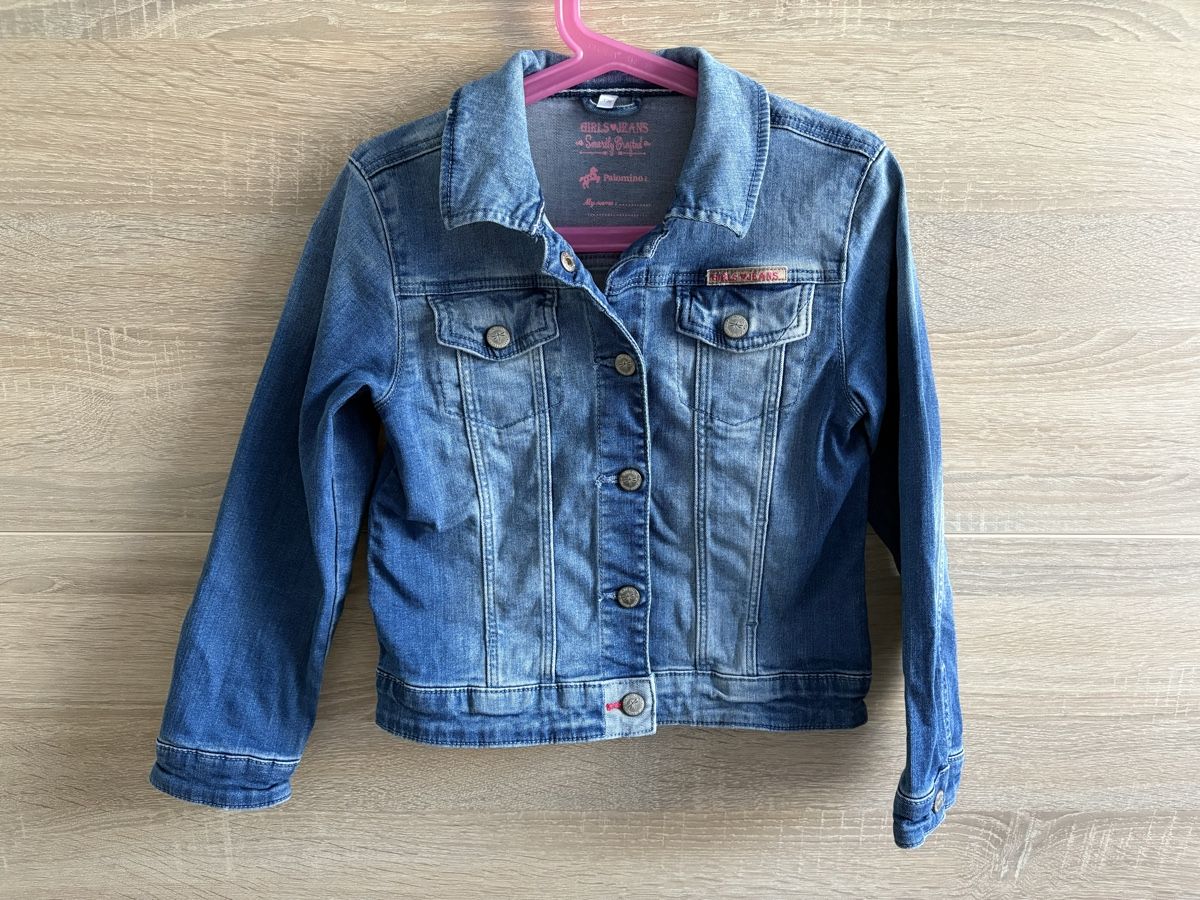 C&A Giacche & Cappotti: Jeans Jäckli Gr.128 – Usato da Nürensdorf venduto da Yellowstone09
