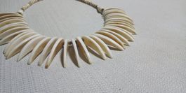NEU Boho Kette Knochen handgemacht Malaysia zu Free People
