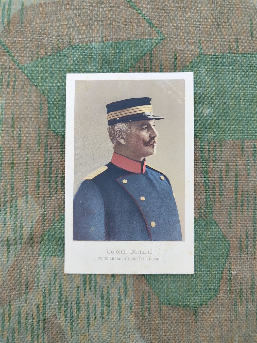 Alle Briefmarken: Postkarte Kommandant der 1. Division – Gebraucht aus Bauma von SwissMilitaria
