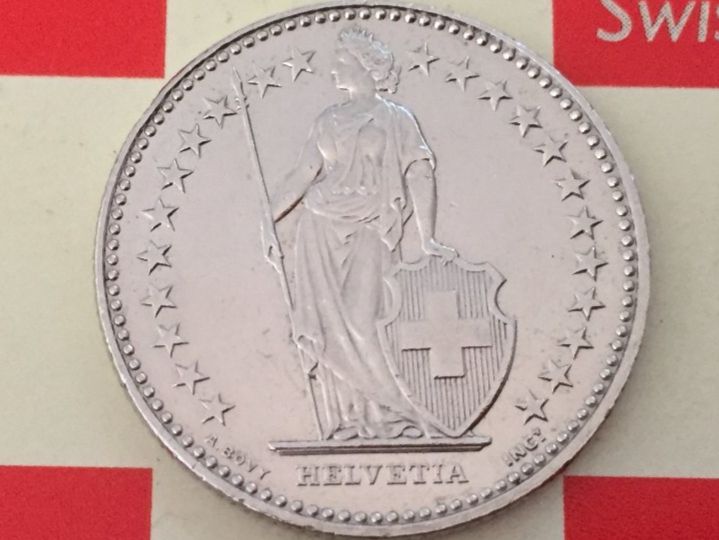 Tutti le monete: 2 Franken 2001 -vz – Usato da Elsau venduto da herbybay 1