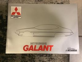 Mitsubishi Galant Verkaufsprospekt 1979