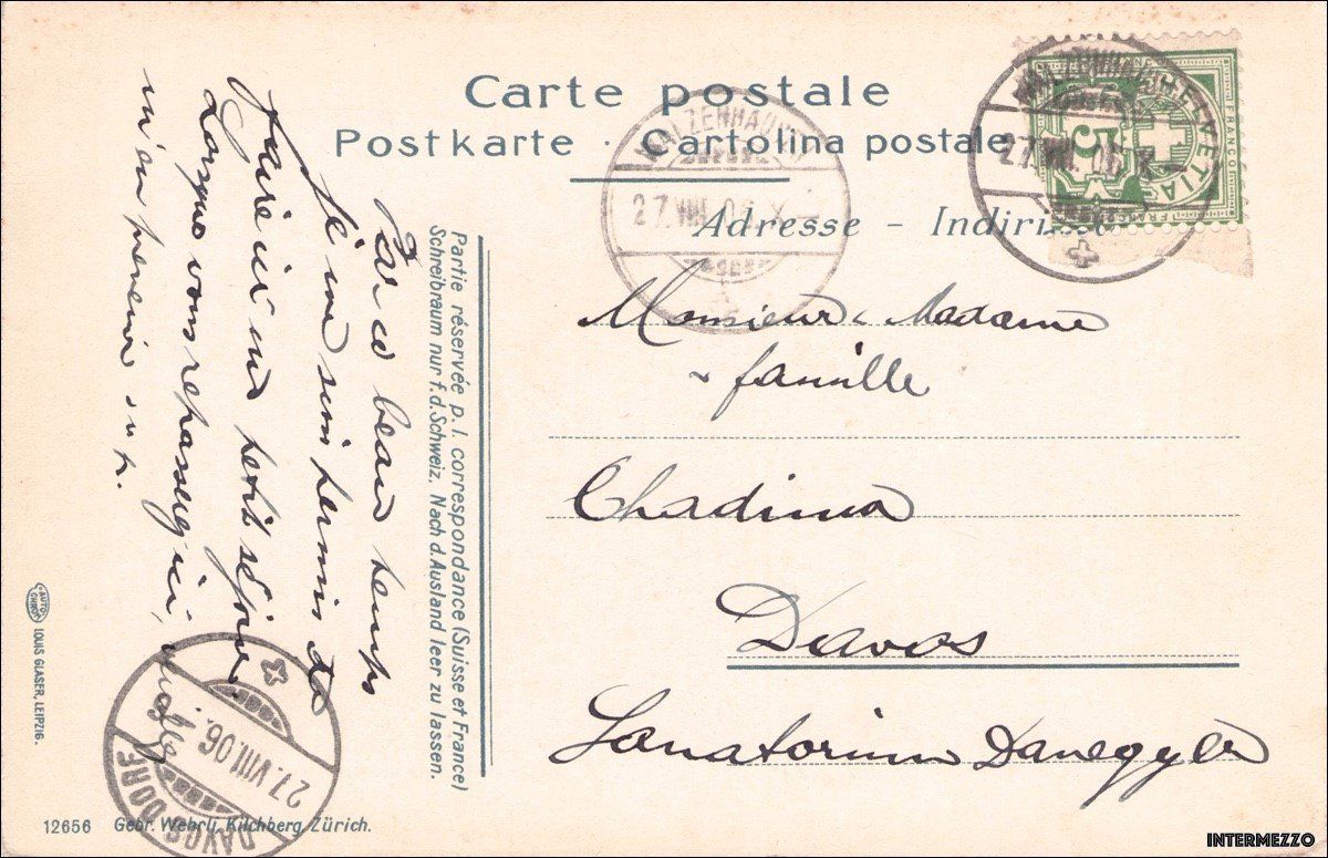 Cartoline postali: Walzenhausen AR // 1906 Bodensee – Usato da Basel venduto da intermezzo12 1