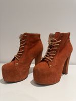 Jeffrey Campbell Havana Last Wildleder Stiefeletten – Gr. 38