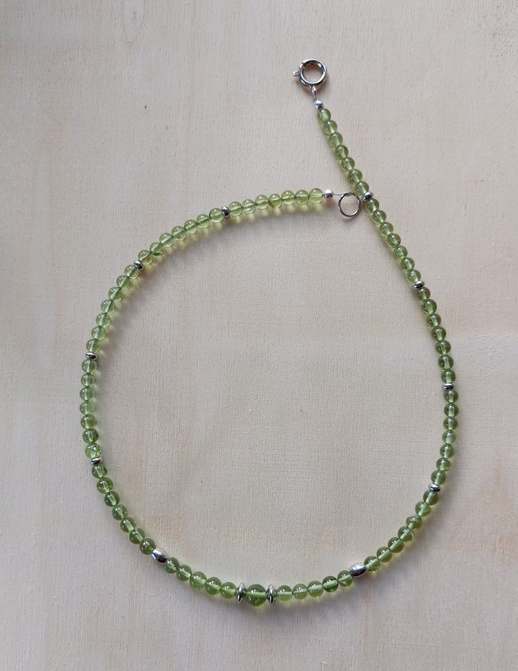 Catenine: Peridot Steinkette – Nuovo (secondo la descrizione) da Gais venduto da Bellerina