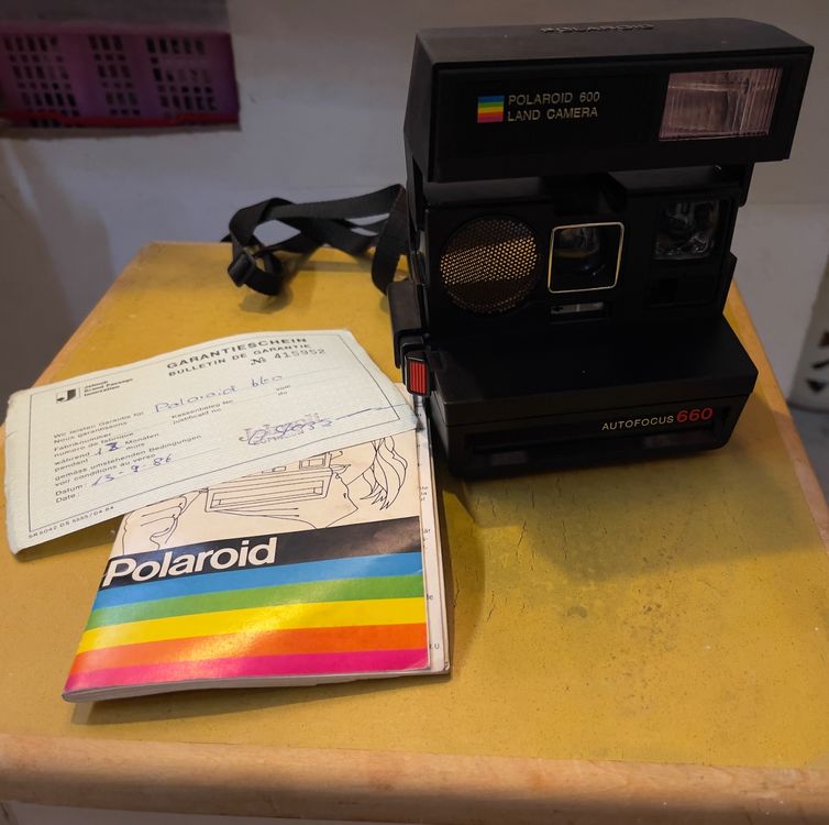 Alte Polaroid Sofortbild Kamera Polaroid 600 Kaufen auf Ricardo