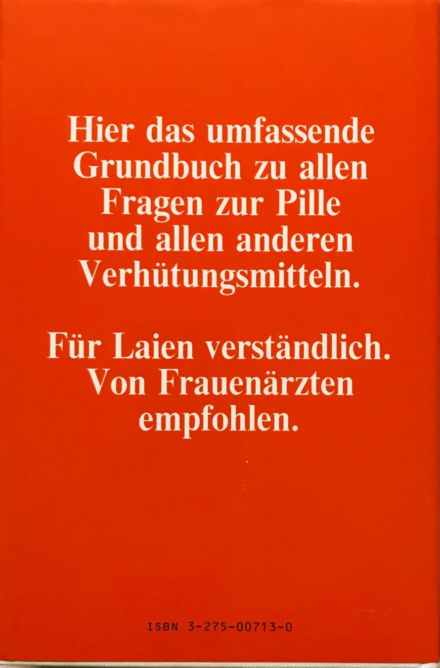 Libri: Alle Methoden der Empfängnisverhütung – Usato da Sarnen venduto da Livres 1
