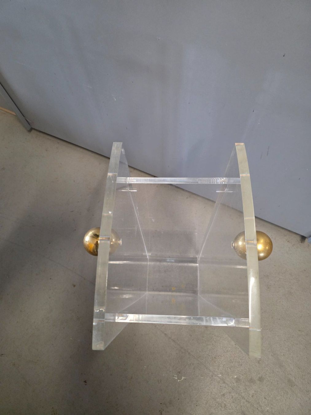 Altri mobili per ufficio: Vintage Designer Acryl Glas Plexi Schirm Ständer – Usato da Walterswil BE venduto da Lonitti 4