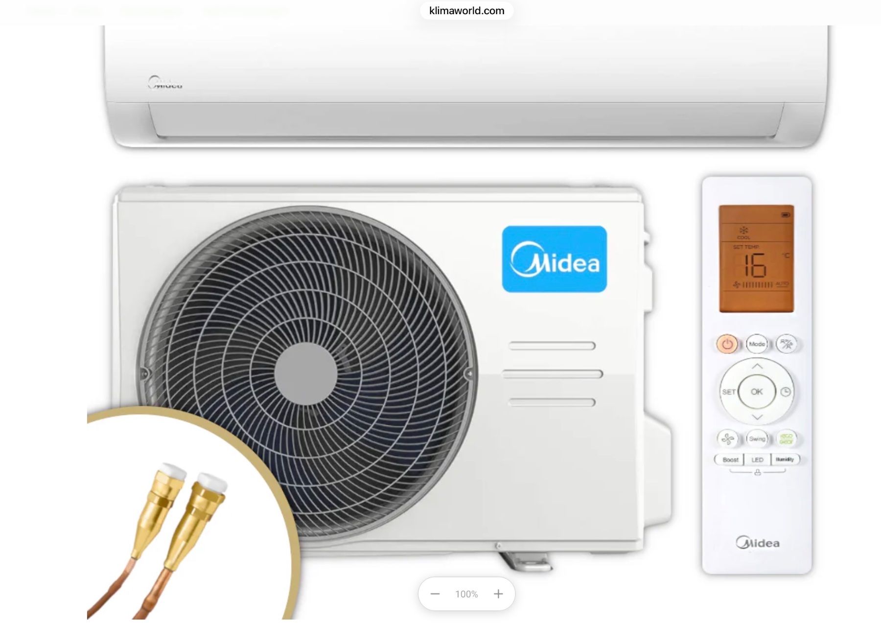 Midea Condizionatori: Midea Split Klimaanlage Xtreme Save Pro 12, 3,5 kW – Nuovo (secondo la descrizione) da Bern venduto da juline