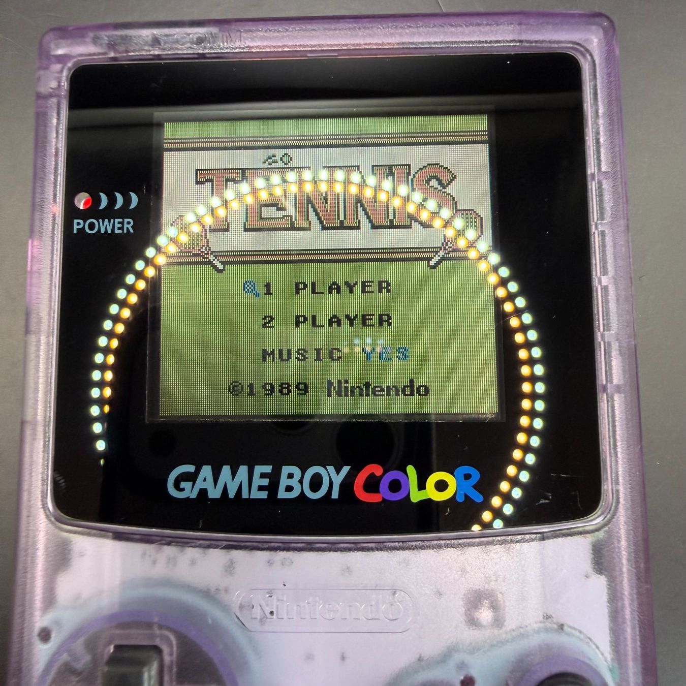 Nintendo Console: Nintendo Game Boy Color Lila Transparent – Usato da Düdingen venduto da Nerdworld 5