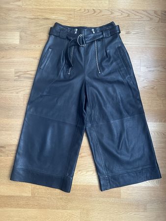 Culottes aus Leder Gabi Lauton Gr.38