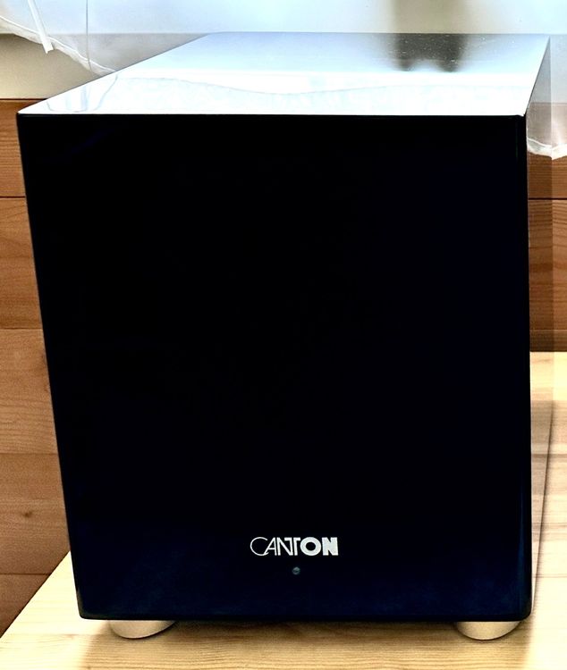 CANTONSubwoofer SUB 601 Schwarz Kaufen auf Ricardo