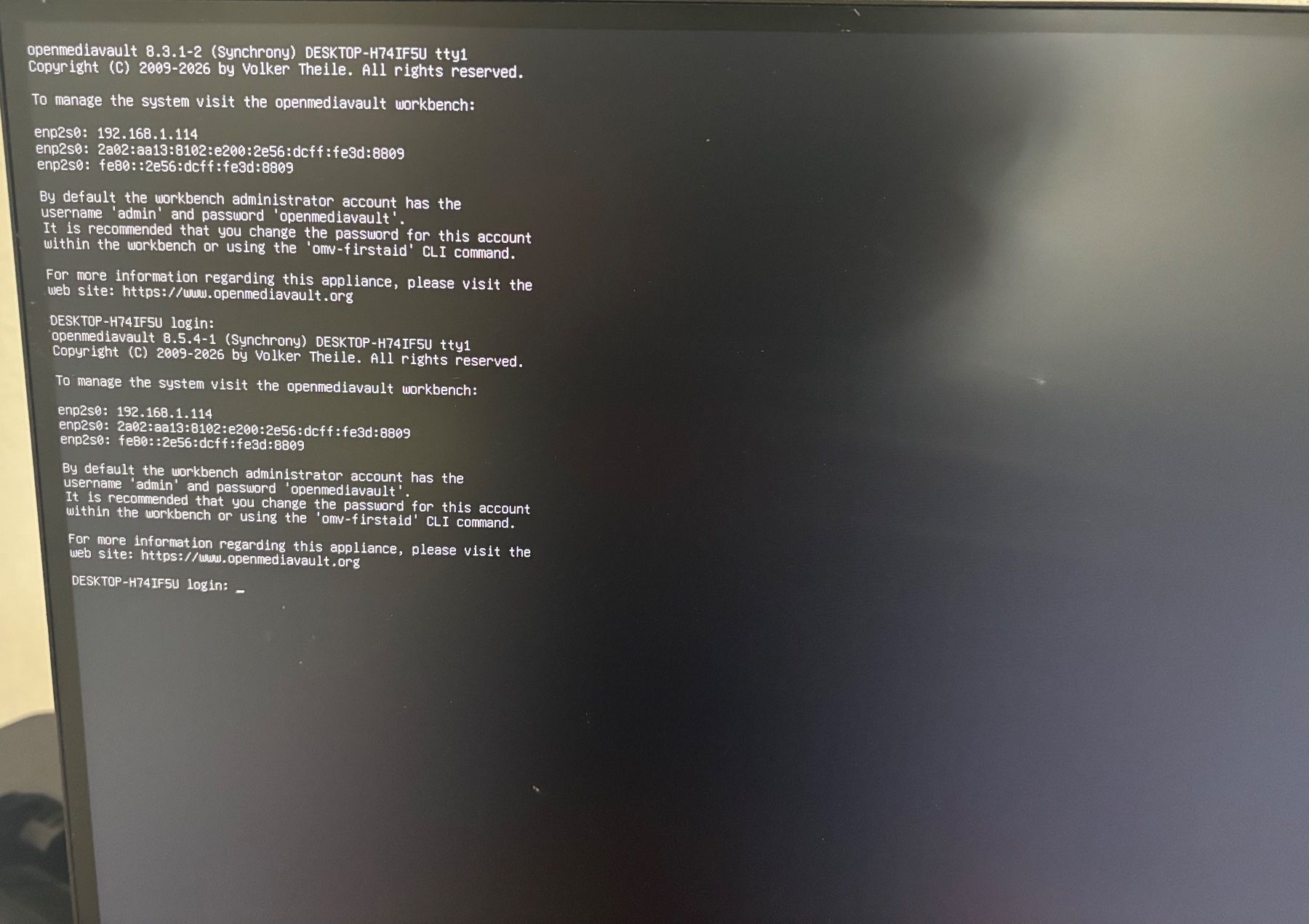 PCs: Pc Nas avec openmediavault – Gebraucht aus Marin-Epagnier von 221966 4