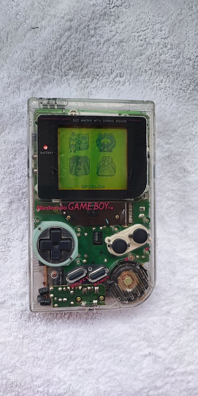 Nintendo Jeux: Original Nintendo Game Boy DMG-01 Transparent/Clear. – D'occasion à Zollikofen par zar_j67f 4