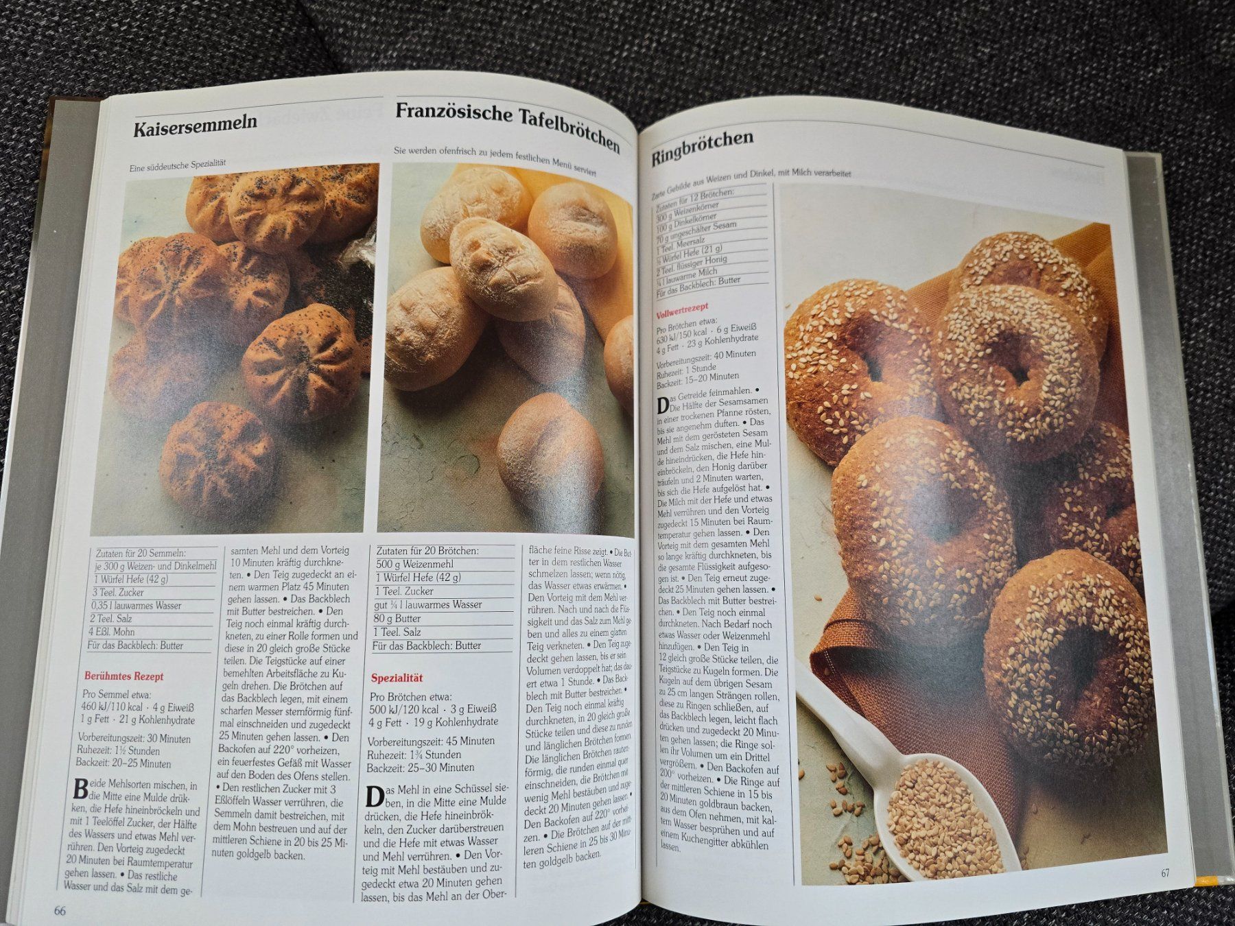 Libri: Backbuch "Brot und herzhaftes Gebaeck" – Usato da Büttikon AG venduto da Amineah 2