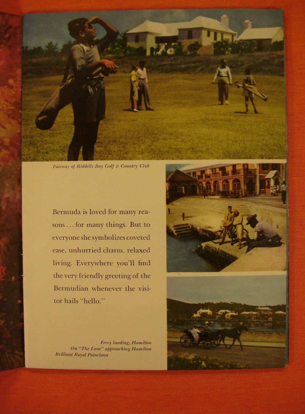 Documenti: BERMUDA PEACEFUL ISLANDS, 30er JAHRE – Usato da Grüningen venduto da Kartensammler 1