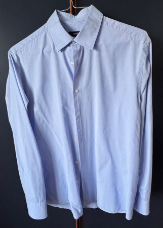 Hemd BOSS Regular Fit hellblau Grösse L neuwertig