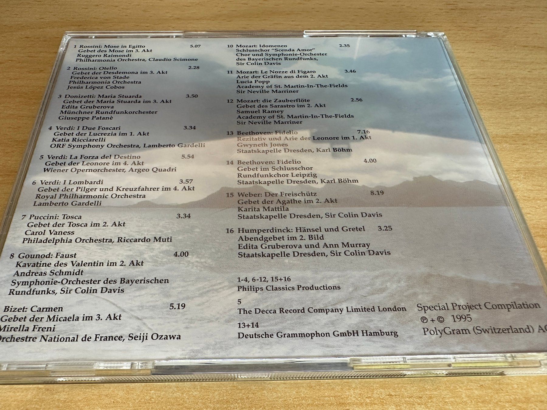 CD: Various - Gebete Aus Opern – Usato da Rikon im Tösstal venduto da Alpenmutz 1