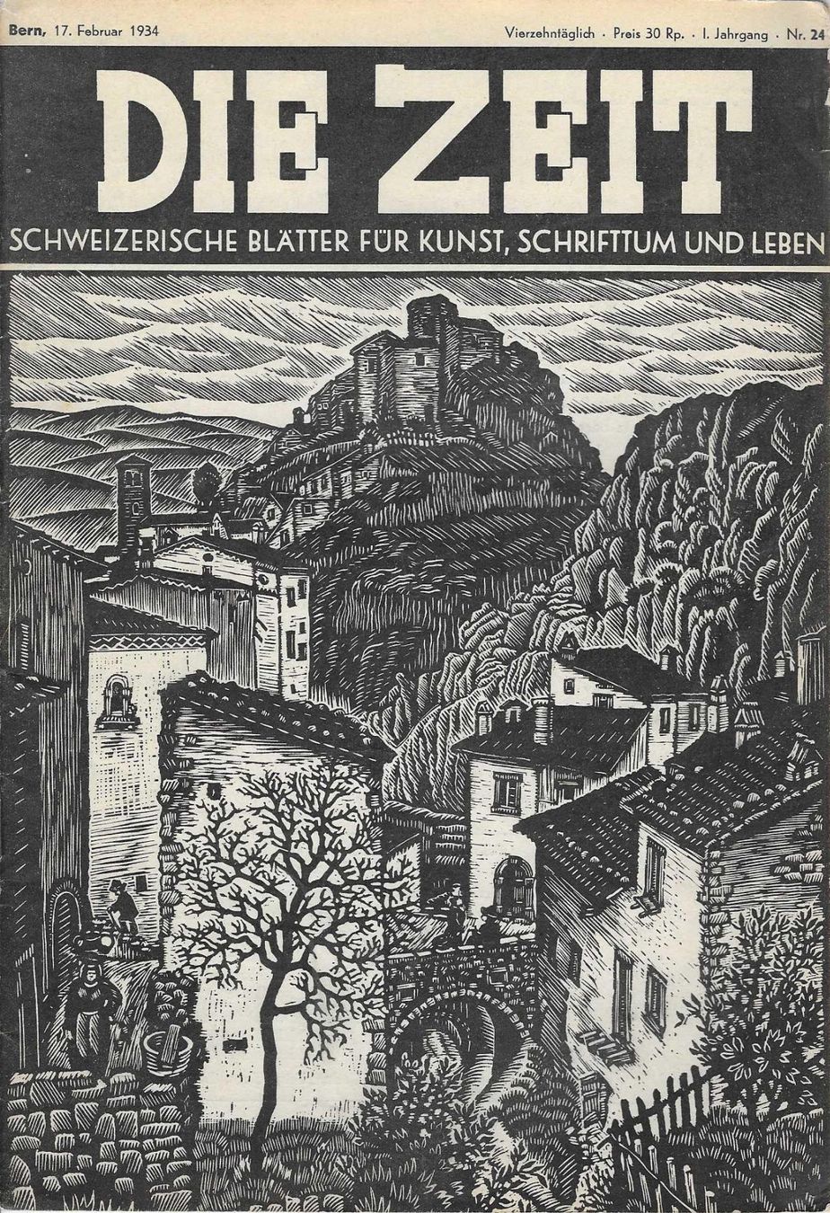 Bücher: Die Zeit Nr. 24, 1934 – Gebraucht aus Flims - Dorf von Stagediver