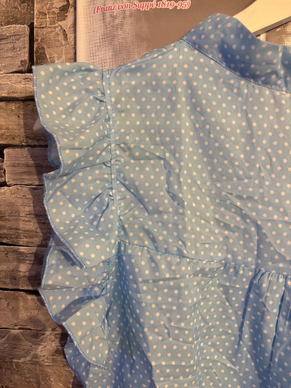 Camicette: Bluse hellblau volant Gr.S – Usato da Wettingen venduto da Hasta80 2
