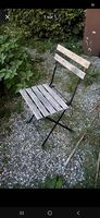 2 chaises de jardin bois