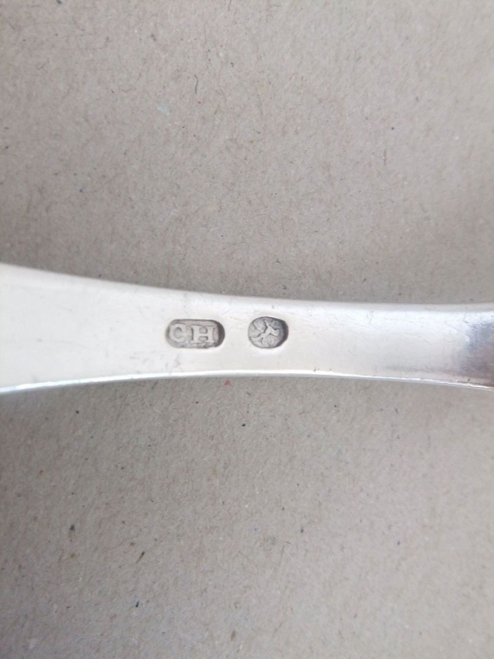 Cucchiai: Grosse Biedermeier Suppenkelle – Usato da Esslingen venduto da eintagammeer 7