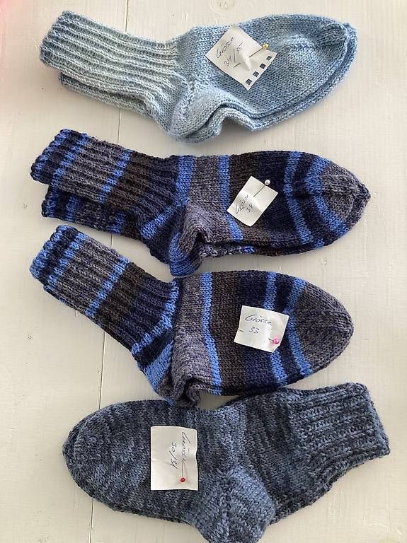 Socken für Kinder: Kinder - Wollsocken  – Gebraucht aus Kesswil von Branca-01 4