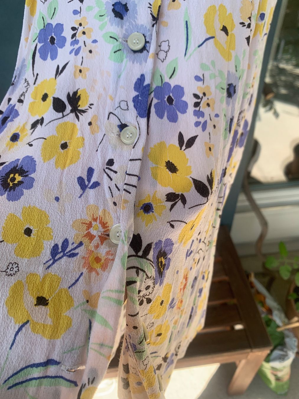 Kleider: Sommerkleid mit Blumen, Gr.S🌞 – Gebraucht aus Egg b. Zürich von Flummi 4