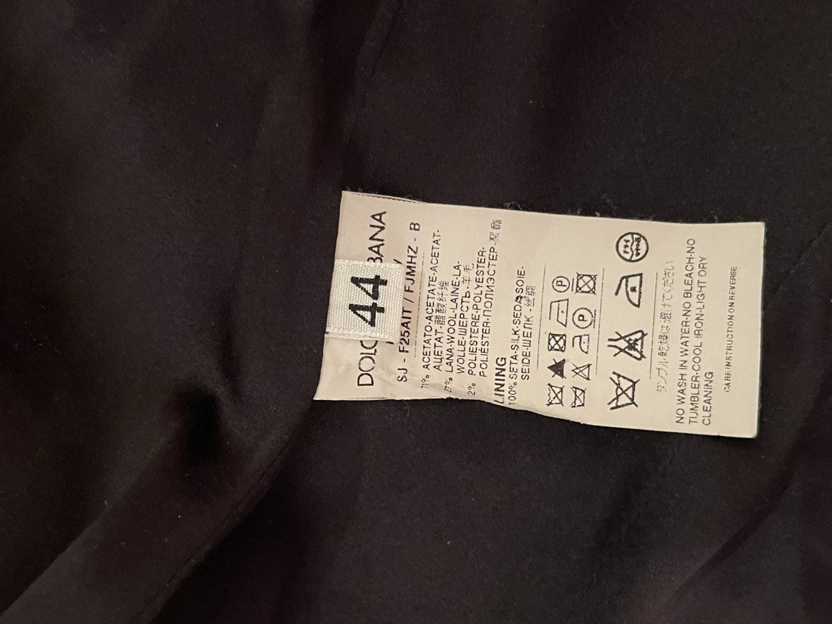 Dolce & Gabbana Giacche: Dolce&Gabbana D&G Blazer – Nuovo (secondo la descrizione) da Castagnola venduto da Car2X2N 5