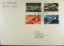 277 - 280 FDC (Kat. 45.--) für nur 5.--
