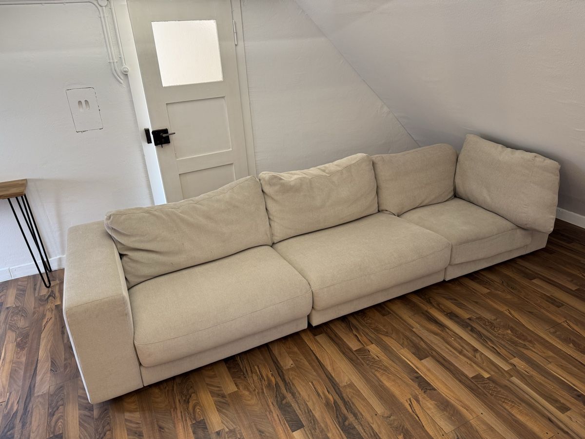 Divani: Sofa 3er Beige – Usato da Rapperswil SG venduto da Hovra 1