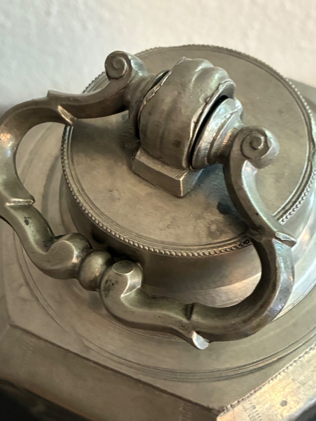 Bottiglie: Antike Zinnflasche  dat. 1864 – Usato da Zürich venduto da hicosh 3
