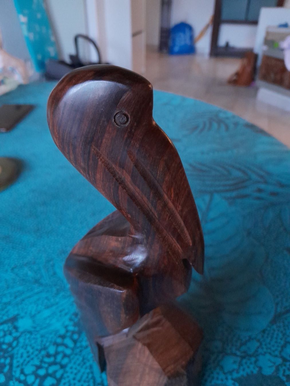 Sculture & Statue: Holzfigur geschnitzt, Pelikan – Usato da Neuheim venduto da discovery27