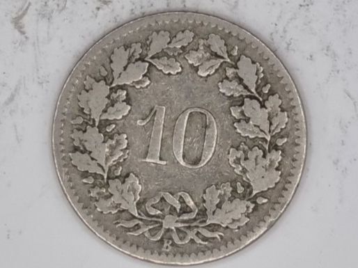 Tutti le monete: 10 rappen 1901 – Usato da Bure venduto da chap981 1