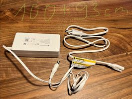 Ladekabel für z.B. Laptop, weiss