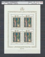 1979 FL, "Landespatrone" - Kleinbogen, ** postfrisch