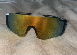 Sportsonnenbrille verspiegelt neuwertig