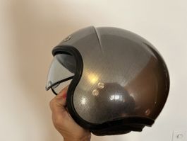 Helmet and gloves for motorcycle 